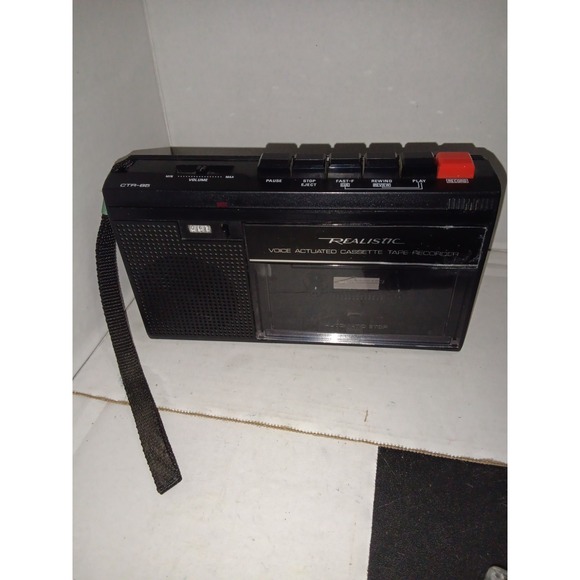 Realistic Other - Realistic CTR-85 Voice-Actuated Cassette Recorder Vintage – Tested Works